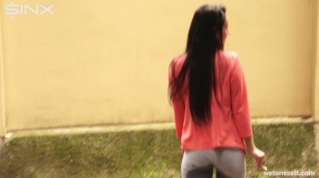 Exotic Hottie Pisses Herself In The Park - Cam 1 Screencap 31 on www.sinx.com