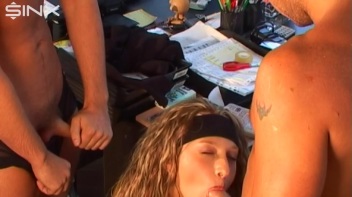 Slutty Secretary Spitroasted By Her Bosses Screencap 15 on www.sinx.com