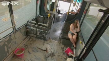 Bus Ride Turns Wet And Messy For Hot Babes Screencap 47 on www.sinx.com