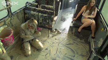 Bus Ride Turns Wet And Messy For Hot Babes Screencap 51 on www.sinx.com