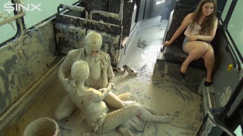 Bus Ride Turns Wet And Messy For Hot Babes Screencap 66 on www.sinx.com