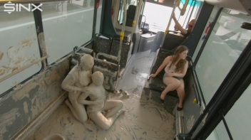 Bus Ride Turns Wet And Messy For Hot Babes Screencap 68 on www.sinx.com