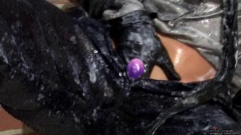 Gloves Won't Protect Her From The Slime Blast! Screencap 64 on www.sinx.com