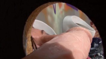 Gloves Won't Protect Her From The Slime Blast! Screencap 71 on www.sinx.com