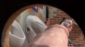 Gloves Won't Protect Her From The Slime Blast! Screencap 82 on www.sinx.com