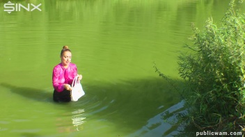 Catfighting Cuties Getting Wet And Messy Screencap 16 on www.sinx.com