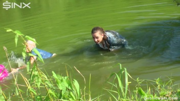 Catfighting Cuties Getting Wet And Messy Screencap 31 on www.sinx.com