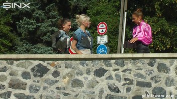 Catfighting Cuties Getting Wet And Messy Screencap 7 on www.sinx.com