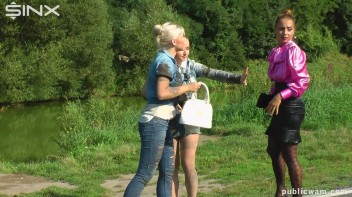 Catfighting Cuties Getting Wet And Messy Screencap 8 on www.sinx.com