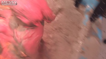 Muddy Wrestling: Matching Cutie Babes Go Mud Crazy Screencap 49 on www.sinx.com