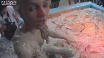 Muddy Wrestling: Matching Cutie Babes Go Mud Crazy Screencap 72 on www.sinx.com