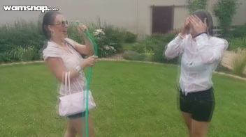 Water The Flowers, Then The Eurobabes! Screencap 24 on www.sinx.com