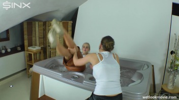 Hot Bodied Babes In Wet And Clingy Clothes Screencap 3 on www.sinx.com