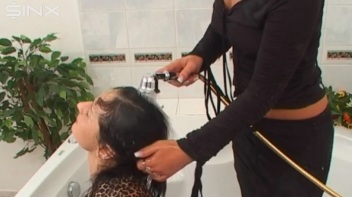 Raven Haired Hotties Shampoo And Lather Up Screencap 13 on www.sinx.com