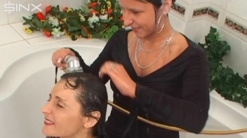 Raven Haired Hotties Shampoo And Lather Up Screencap 14 on www.sinx.com