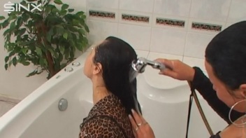 Raven Haired Hotties Shampoo And Lather Up Screencap 27 on www.sinx.com