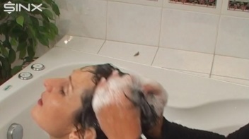 Raven Haired Hotties Shampoo And Lather Up Screencap 30 on www.sinx.com