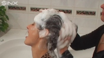 Raven Haired Hotties Shampoo And Lather Up Screencap 35 on www.sinx.com