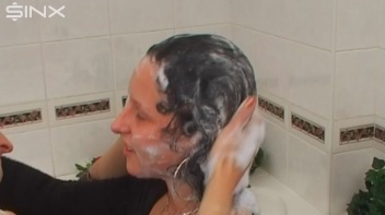 Raven Haired Hotties Shampoo And Lather Up Screencap 51 on www.sinx.com