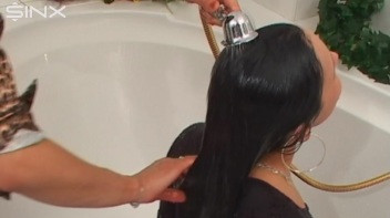 Raven Haired Hotties Shampoo And Lather Up Screencap 6 on www.sinx.com