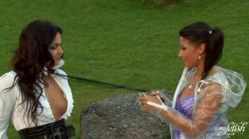 Brunette Bombshells In Wetlook Lesbo Action Screencap 10 on www.sinx.com