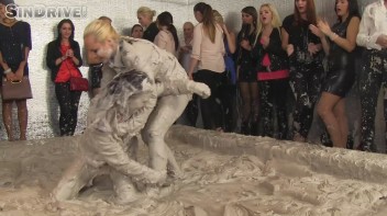 Muddy Wrestling: Sharka Blue vs. Tanya Screencap 12 on www.sinx.com