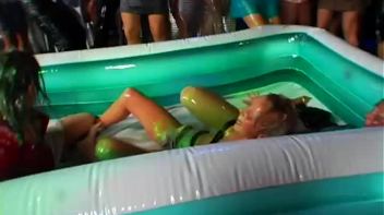 Mega Oil Fight Covers Chicks Head To Toe Screencap 45 on www.sinx.com