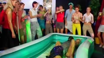 Mega Oil Fight Covers Chicks Head To Toe Screencap 6 on www.sinx.com