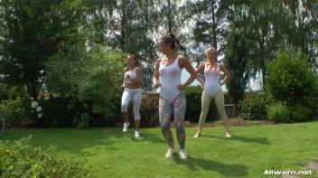 Break A Sweat Then Hit The Pool! Screencap 13 on www.sinx.com