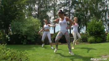 Break A Sweat Then Hit The Pool! Screencap 14 on www.sinx.com