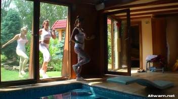 Break A Sweat Then Hit The Pool! Screencap 20 on www.sinx.com