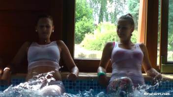 Break A Sweat Then Hit The Pool! Screencap 37 on www.sinx.com