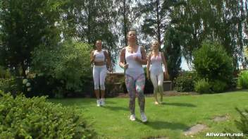 Break A Sweat Then Hit The Pool! Screencap 4 on www.sinx.com
