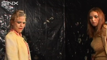 Hot Blonde Bimbo Has Food Fight Screencap 25 on www.sinx.com