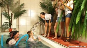 Poon Pool Party Part 1 Screencap 27 on www.sinx.com