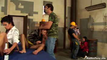 Factory Fuckers Part 1 Screencap 49 on www.sinx.com