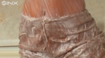 Hottie Gets Wet And Messy In Satin Screencap 56 on www.sinx.com