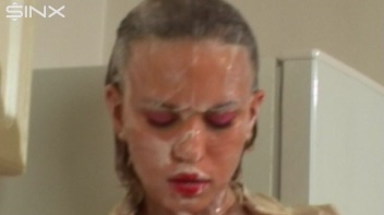 Hottie Gets Wet And Messy In Satin Screencap 61 on www.sinx.com