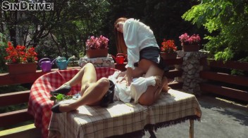 Botanic Babe Banging: A Lesson in Biology Turns Into A Lesson In Lesbian Love - Sweet Great Outdoors Screencap 73 on www.sinx.com