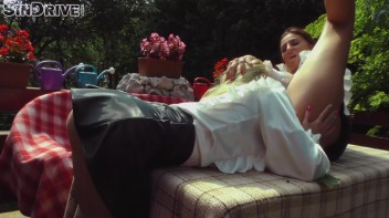 Botanic Babe Banging: A Lesson in Biology Turns Into A Lesson In Lesbian Love - Sweet Great Outdoors Screencap 47 on www.sinx.com