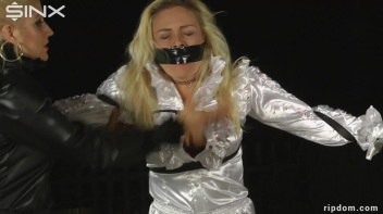 Hot Blonde's Strung Up In Her Shredded Clothes And Suffering - 2 Screencap 53 on www.sinx.com
