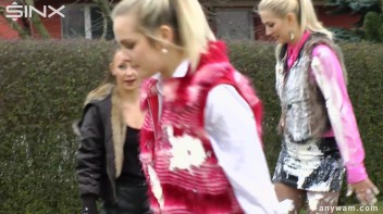 Clothed Food Fight Gets Out Of Control - Cam 1 Screencap 75 on www.sinx.com
