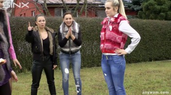 Clothed Food Fight Gets Out Of Control - Cam 1 Screencap 10 on www.sinx.com