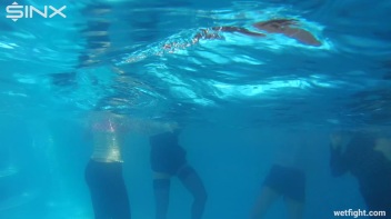 Smoking Babes Punished In Pool Screencap 50 on www.sinx.com