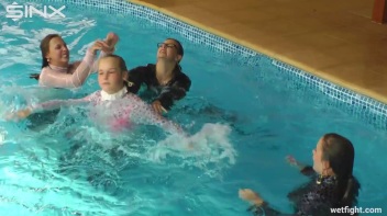 Smoking Babes Punished In Pool Screencap 55 on www.sinx.com