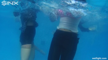 Smoking Babes Punished In Pool Screencap 65 on www.sinx.com