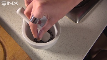 Raven Haired Hottie Smokes In The Kitchen Screencap 39 on www.sinx.com