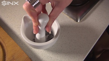 Raven Haired Hottie Smokes In The Kitchen Screencap 40 on www.sinx.com