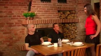 Reunion Dinner Consists Of Cock and Pussy Meat Screencap 1 on www.sinx.com