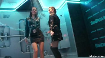 Sexy amateur chicks own the wet dancefloor Screencap 9 on www.sinx.com